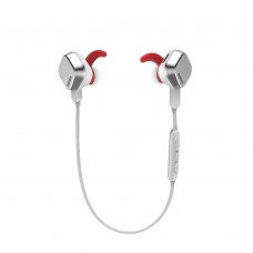REMAX - Sports Magnet Wireless Bluetooth 4.1 Headset Can Answer Phone Stereo Headphone Mic Earphones Noise Cancelling RM-S2 - White